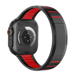 Dây đồng hồ thép không gỉ cong hai tông màu khóa bên, dành cho Apple Watch 49mm / 46mm / 45mm / 44mm, dành cho Apple Watch 42mm / 41mm / 40mm / 38mm