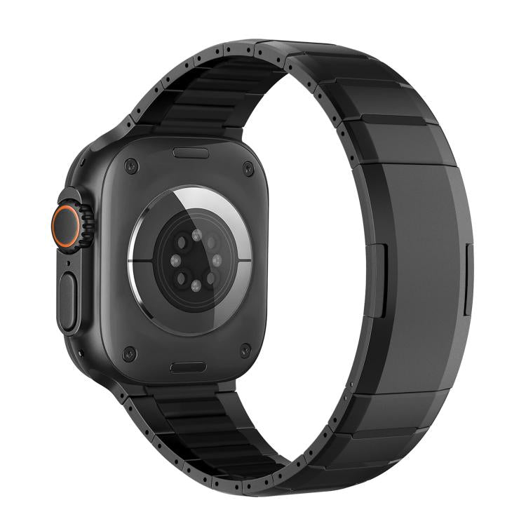 Dây đồng hồ thép không gỉ cong hai tông màu khóa bên, dành cho Apple Watch 49mm / 46mm / 45mm / 44mm, dành cho Apple Watch 42mm / 41mm / 40mm / 38mm