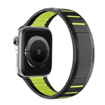 Dây đồng hồ thép không gỉ cong hai tông màu khóa bên, dành cho Apple Watch 49mm / 46mm / 45mm / 44mm, dành cho Apple Watch 42mm / 41mm / 40mm / 38mm