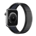Dây đồng hồ thép không gỉ cong hai tông màu khóa bên, dành cho Apple Watch 49mm / 46mm / 45mm / 44mm, dành cho Apple Watch 42mm / 41mm / 40mm / 38mm