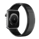 Dây đồng hồ thép không gỉ cong hai tông màu khóa bên, dành cho Apple Watch 49mm / 46mm / 45mm / 44mm, dành cho Apple Watch 42mm / 41mm / 40mm / 38mm