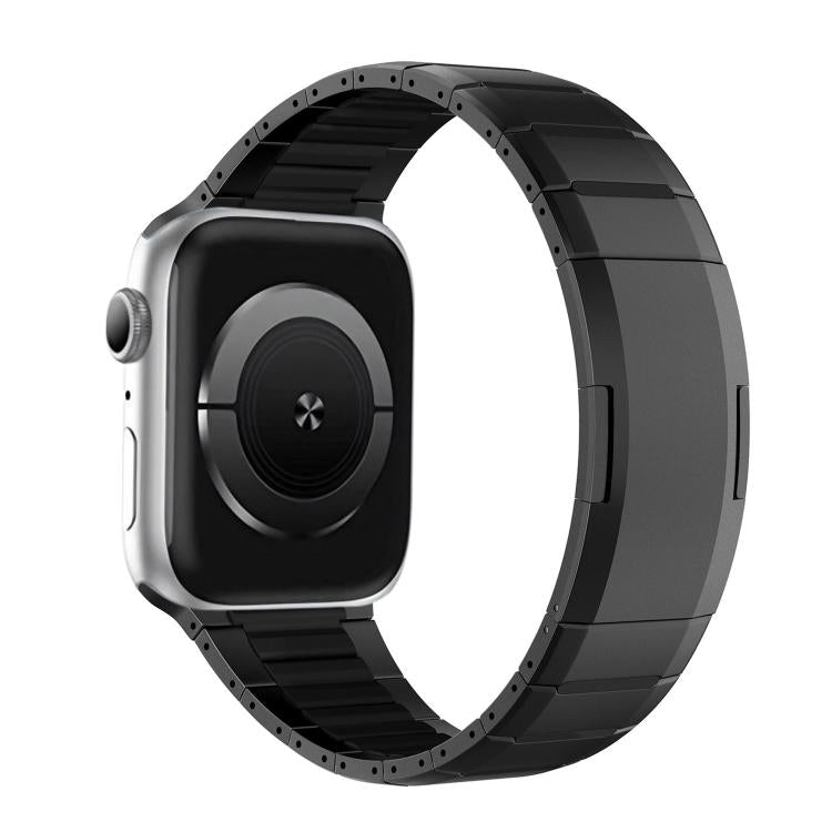 Dây đồng hồ thép không gỉ cong hai tông màu khóa bên, dành cho Apple Watch 49mm / 46mm / 45mm / 44mm, dành cho Apple Watch 42mm / 41mm / 40mm / 38mm