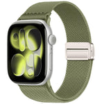 Dây đồng hồ nylon co giãn khóa nam châm đôi, dành cho Apple Watch 49mm / 46mm / 45mm / 44mm, dành cho Apple Watch 42mm / 41mm / 40mm / 38mm