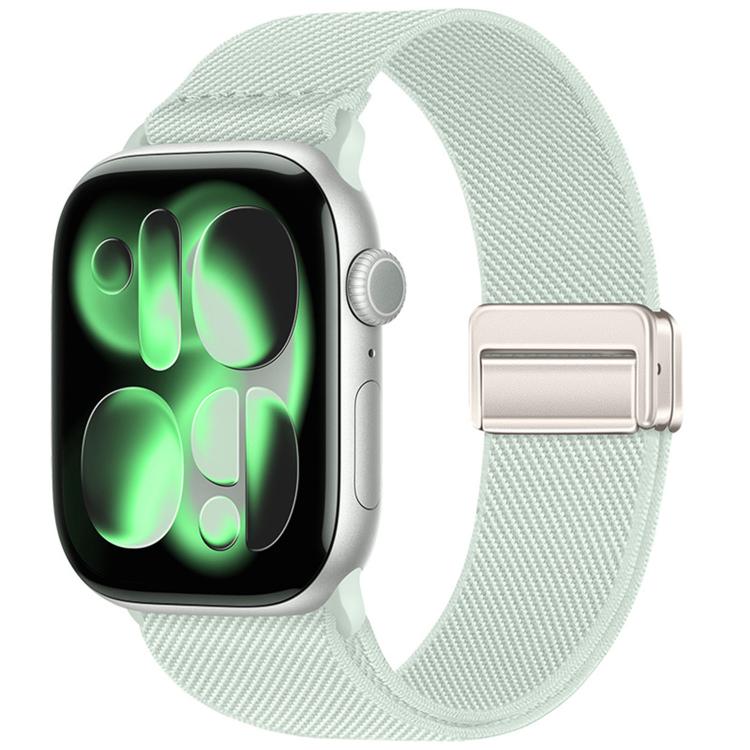 Dây đồng hồ nylon co giãn khóa nam châm đôi, dành cho Apple Watch 49mm / 46mm / 45mm / 44mm, dành cho Apple Watch 42mm / 41mm / 40mm / 38mm
