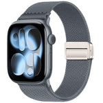 Dây đồng hồ nylon co giãn khóa nam châm đôi, dành cho Apple Watch 49mm / 46mm / 45mm / 44mm, dành cho Apple Watch 42mm / 41mm / 40mm / 38mm