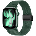 Dây đồng hồ nylon co giãn khóa nam châm đôi, dành cho Apple Watch 49mm / 46mm / 45mm / 44mm, dành cho Apple Watch 42mm / 41mm / 40mm / 38mm