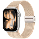 Dây đồng hồ nylon co giãn khóa nam châm đôi, dành cho Apple Watch 49mm / 46mm / 45mm / 44mm, dành cho Apple Watch 42mm / 41mm / 40mm / 38mm