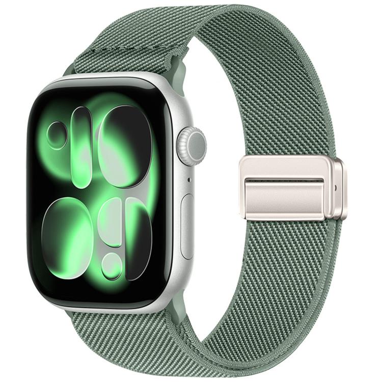 Dây đồng hồ nylon co giãn khóa nam châm đôi, dành cho Apple Watch 49mm / 46mm / 45mm / 44mm, dành cho Apple Watch 42mm / 41mm / 40mm / 38mm