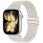 Dây đồng hồ nylon co giãn khóa nam châm đôi, dành cho Apple Watch 49mm / 46mm / 45mm / 44mm, dành cho Apple Watch 42mm / 41mm / 40mm / 38mm