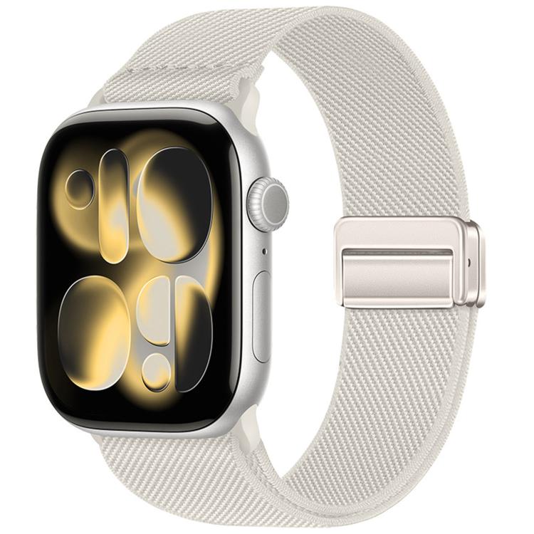 Dây đồng hồ nylon co giãn khóa nam châm đôi, dành cho Apple Watch 49mm / 46mm / 45mm / 44mm, dành cho Apple Watch 42mm / 41mm / 40mm / 38mm
