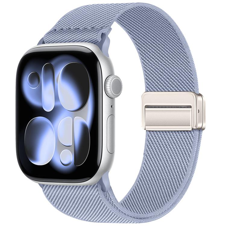Dây đồng hồ nylon co giãn khóa nam châm đôi, dành cho Apple Watch 49mm / 46mm / 45mm / 44mm, dành cho Apple Watch 42mm / 41mm / 40mm / 38mm