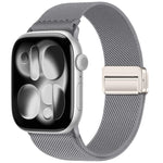 Dây đồng hồ nylon co giãn khóa nam châm đôi, dành cho Apple Watch 49mm / 46mm / 45mm / 44mm, dành cho Apple Watch 42mm / 41mm / 40mm / 38mm