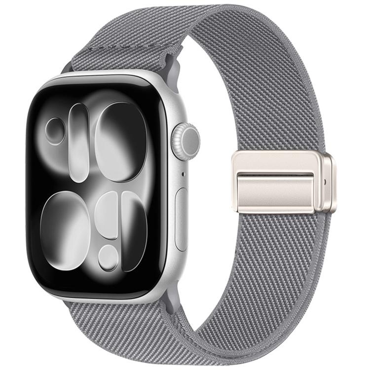 Dây đồng hồ nylon co giãn khóa nam châm đôi, dành cho Apple Watch 49mm / 46mm / 45mm / 44mm, dành cho Apple Watch 42mm / 41mm / 40mm / 38mm