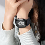 Dây đồng hồ nylon co giãn khóa nam châm đôi, dành cho Apple Watch 49mm / 46mm / 45mm / 44mm, dành cho Apple Watch 42mm / 41mm / 40mm / 38mm