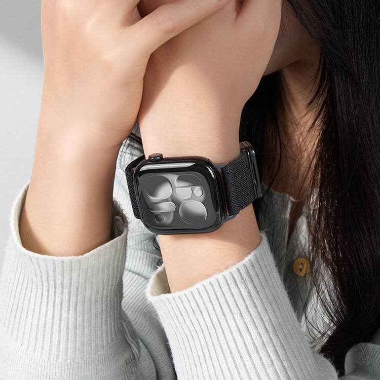 Dây đồng hồ nylon co giãn khóa nam châm đôi, dành cho Apple Watch 49mm / 46mm / 45mm / 44mm, dành cho Apple Watch 42mm / 41mm / 40mm / 38mm