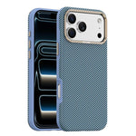 Ốp lưng điện thoại chống sốc từ tính vân sợi carbon Kevlar Mocome, dành cho iPhone 17 Pro Max