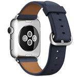 Dây đeo cổ tay da nút cổ điển cho Apple Watch Series 3 & 2 & 1 42mm
