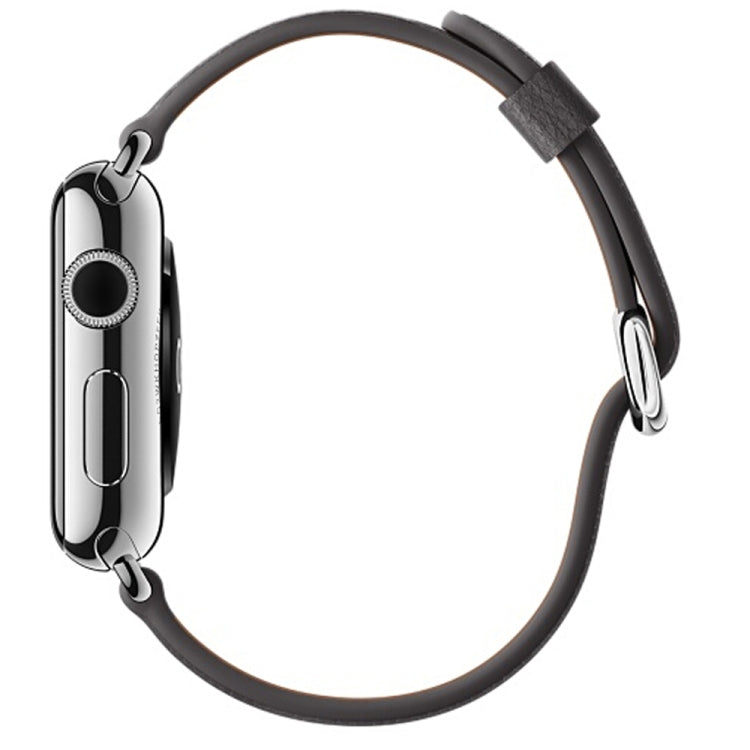 Dây đeo cổ tay da nút cổ điển cho Apple Watch Series 3 & 2 & 1 42mm