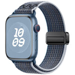 Dây đồng hồ nylon khóa nam châm, dành cho Apple Watch 46mm / 49mm / 45mm / 44mm, dành cho Apple Watch 42mm / 41mm / 40mm / 38mm