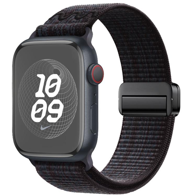 Dây đồng hồ nylon khóa nam châm, dành cho Apple Watch 46mm / 49mm / 45mm / 44mm, dành cho Apple Watch 42mm / 41mm / 40mm / 38mm