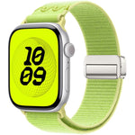 Dây đồng hồ nylon khóa nam châm, dành cho Apple Watch 46mm / 49mm / 45mm / 44mm, dành cho Apple Watch 42mm / 41mm / 40mm / 38mm
