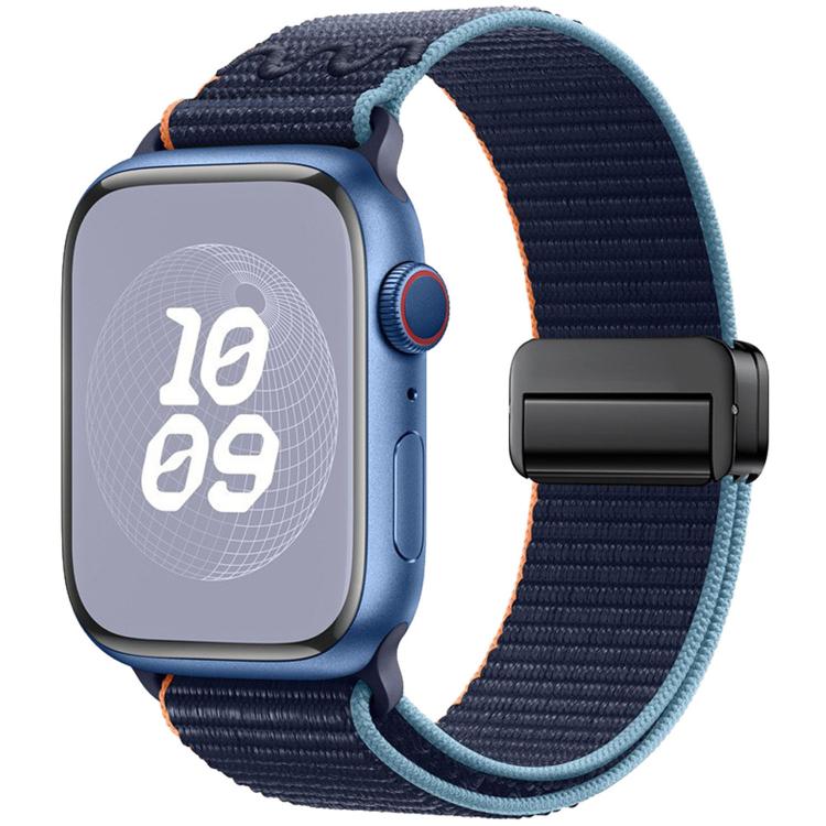 Dây đồng hồ nylon khóa nam châm, dành cho Apple Watch 46mm / 49mm / 45mm / 44mm, dành cho Apple Watch 42mm / 41mm / 40mm / 38mm