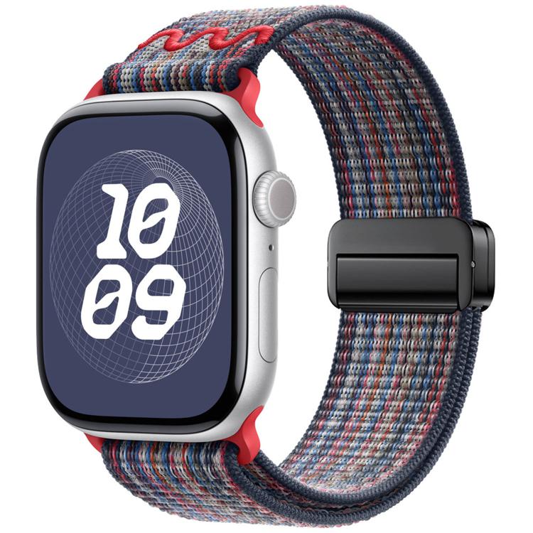 Dây đồng hồ nylon khóa nam châm, dành cho Apple Watch 46mm / 49mm / 45mm / 44mm, dành cho Apple Watch 42mm / 41mm / 40mm / 38mm