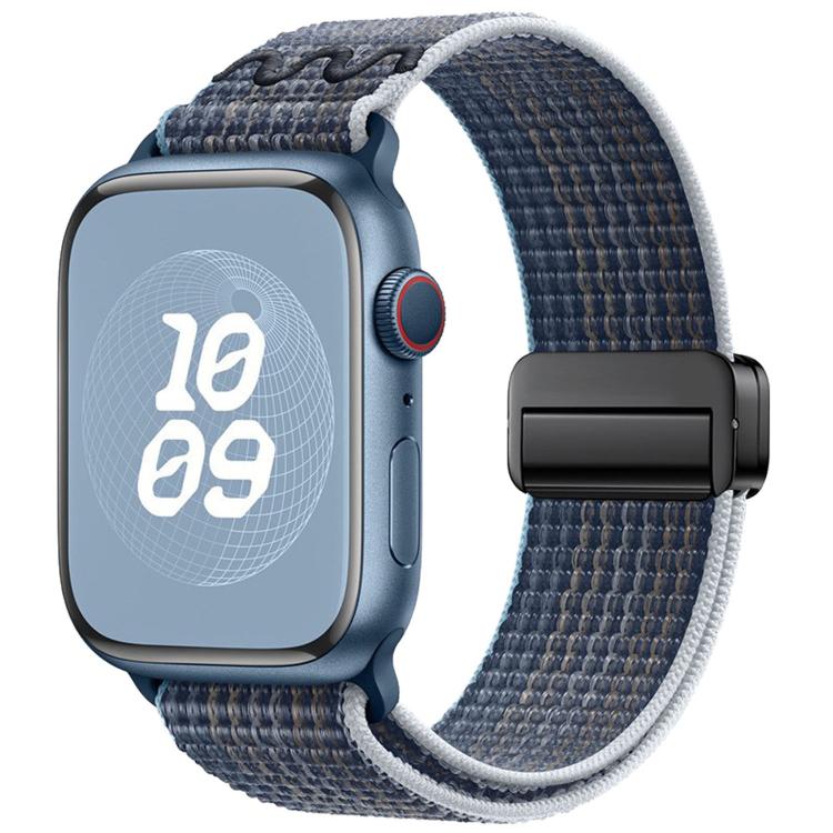 Dây đồng hồ nylon khóa nam châm, dành cho Apple Watch 46mm / 49mm / 45mm / 44mm, dành cho Apple Watch 42mm / 41mm / 40mm / 38mm