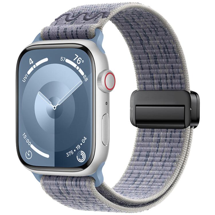 Dây đồng hồ nylon khóa nam châm, dành cho Apple Watch 46mm / 49mm / 45mm / 44mm, dành cho Apple Watch 42mm / 41mm / 40mm / 38mm