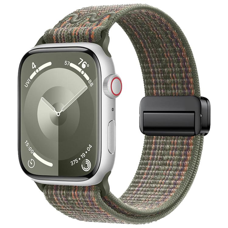 Dây đồng hồ nylon khóa nam châm, dành cho Apple Watch 46mm / 49mm / 45mm / 44mm, dành cho Apple Watch 42mm / 41mm / 40mm / 38mm