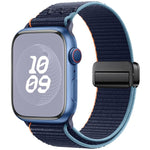 Dây đồng hồ nylon khóa nam châm, dành cho Apple Watch 46mm / 49mm / 45mm / 44mm, dành cho Apple Watch 42mm / 41mm / 40mm / 38mm