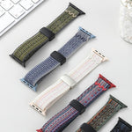 Dây đồng hồ nylon khóa nam châm, dành cho Apple Watch 46mm / 49mm / 45mm / 44mm, dành cho Apple Watch 42mm / 41mm / 40mm / 38mm