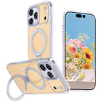 Ốp điện thoại từ tính có giá đỡ kim tuyến sao, dành cho iPhone 17 Pro Max, iPhone 17 Pro, iPhone 17
