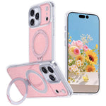 Ốp điện thoại từ tính có giá đỡ kim tuyến sao, dành cho iPhone 17 Pro Max, iPhone 17 Pro, iPhone 17