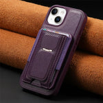 CaseNeo Giá Đỡ Gập Retro Túi Thẻ Co Giãn Nam Châm Ốp Lưng Điện Thoại, Dành Cho iPhone 15, Dành Cho iPhone 14 / 13, Dành Cho iPhone 14 Pro, Dành Cho iPhone 14 Pro Max, Dành Cho iPhone 13 Pro Max, Dành Cho iPhone 13 Pro