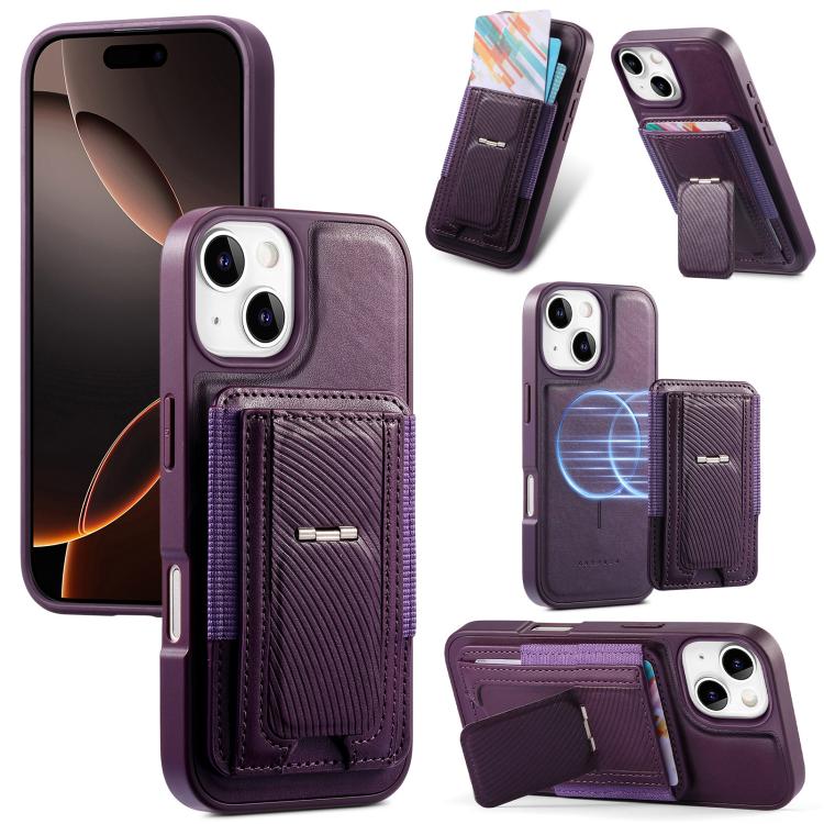 CaseNeo Giá Đỡ Gập Retro Túi Thẻ Co Giãn Nam Châm Ốp Lưng Điện Thoại, Dành Cho iPhone 15, Dành Cho iPhone 14 / 13, Dành Cho iPhone 14 Pro, Dành Cho iPhone 14 Pro Max, Dành Cho iPhone 13 Pro Max, Dành Cho iPhone 13 Pro