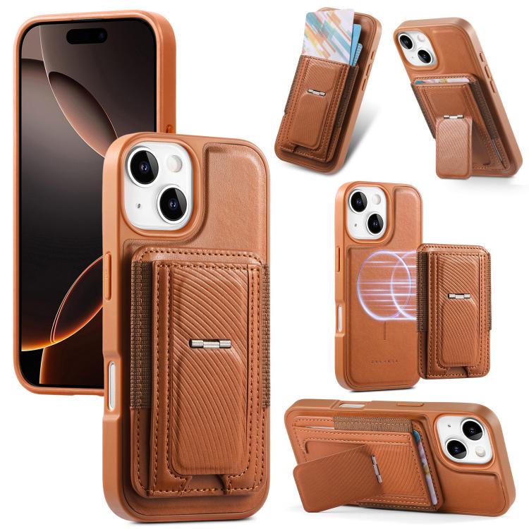 CaseNeo Giá Đỡ Gập Retro Túi Thẻ Co Giãn Nam Châm Ốp Lưng Điện Thoại, Dành Cho iPhone 15, Dành Cho iPhone 14 / 13, Dành Cho iPhone 14 Pro, Dành Cho iPhone 14 Pro Max, Dành Cho iPhone 13 Pro Max, Dành Cho iPhone 13 Pro