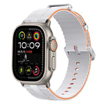 Dây đồng hồ silicone họa tiết đường kẻ, dành cho Apple Watch 46mm / 49mm / 45mm / 44mm, dành cho Apple Watch 42mm / 41mm / 40mm / 38mm