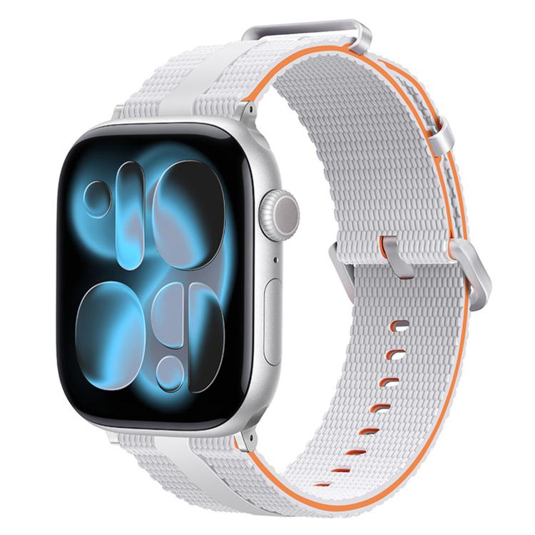 Dây đồng hồ silicone họa tiết đường kẻ, dành cho Apple Watch 46mm / 49mm / 45mm / 44mm, dành cho Apple Watch 42mm / 41mm / 40mm / 38mm