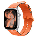 Dây đồng hồ silicone họa tiết đường kẻ, dành cho Apple Watch 46mm / 49mm / 45mm / 44mm, dành cho Apple Watch 42mm / 41mm / 40mm / 38mm