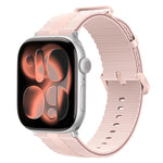 Dây đồng hồ silicone họa tiết đường kẻ, dành cho Apple Watch 46mm / 49mm / 45mm / 44mm, dành cho Apple Watch 42mm / 41mm / 40mm / 38mm