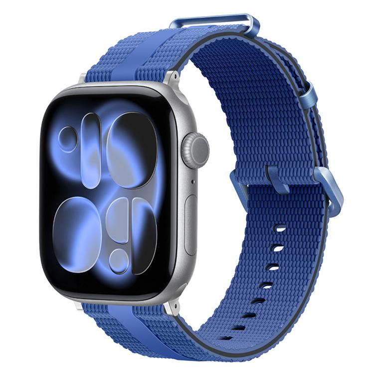 Dây đồng hồ silicone họa tiết đường kẻ, dành cho Apple Watch 46mm / 49mm / 45mm / 44mm, dành cho Apple Watch 42mm / 41mm / 40mm / 38mm