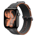 Dây đồng hồ silicone họa tiết đường kẻ, dành cho Apple Watch 46mm / 49mm / 45mm / 44mm, dành cho Apple Watch 42mm / 41mm / 40mm / 38mm