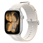 Dây đồng hồ silicone họa tiết đường kẻ, dành cho Apple Watch 46mm / 49mm / 45mm / 44mm, dành cho Apple Watch 42mm / 41mm / 40mm / 38mm