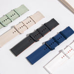 Dây đồng hồ silicone họa tiết đường kẻ, dành cho Apple Watch 46mm / 49mm / 45mm / 44mm, dành cho Apple Watch 42mm / 41mm / 40mm / 38mm