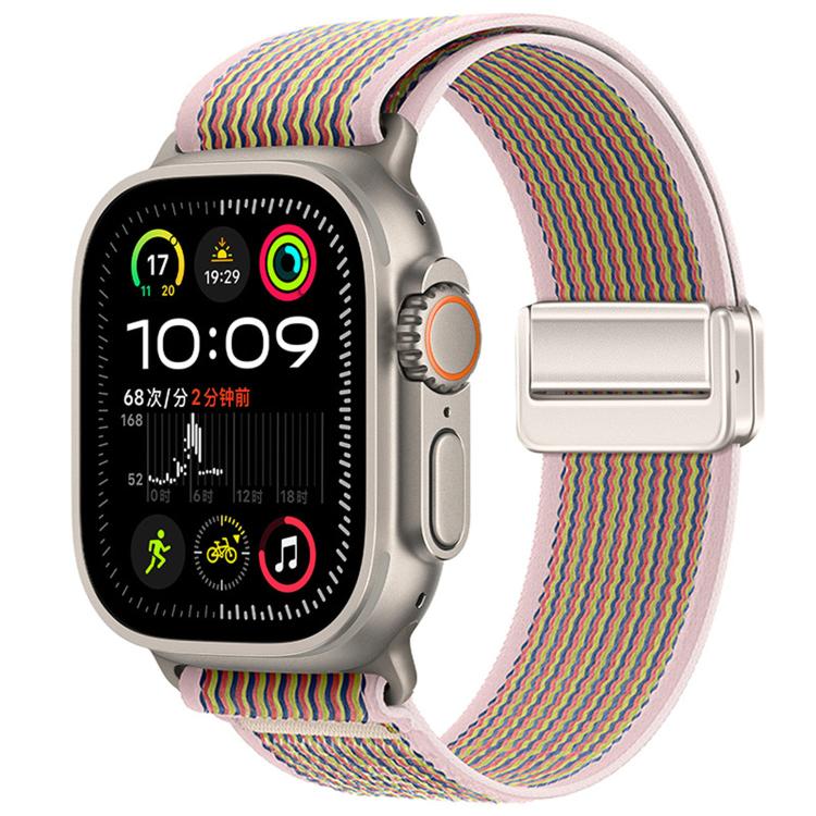 Magnetic Buckle Trail Loop Nylon Watch Band Watch Band, For Apple Watch 46mm / 49mm / 45mm / 44mm, For Apple Watch 42mm / 41mm / 40mm / 38mm