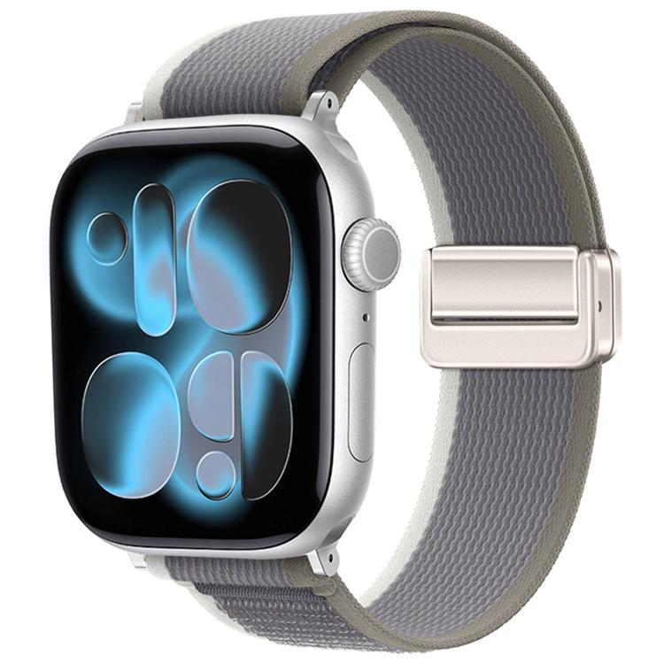 Magnetic Buckle Trail Loop Nylon Watch Band Watch Band, For Apple Watch 46mm / 49mm / 45mm / 44mm, For Apple Watch 42mm / 41mm / 40mm / 38mm