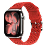 Dây đồng hồ dệt kim họa tiết hở, dành cho Apple Watch 46mm / 49mm / 45mm / 44mm, dành cho Apple Watch 42mm / 41mm / 40mm / 38mm