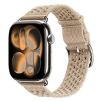 Dây đồng hồ dệt kim họa tiết hở, dành cho Apple Watch 46mm / 49mm / 45mm / 44mm, dành cho Apple Watch 42mm / 41mm / 40mm / 38mm