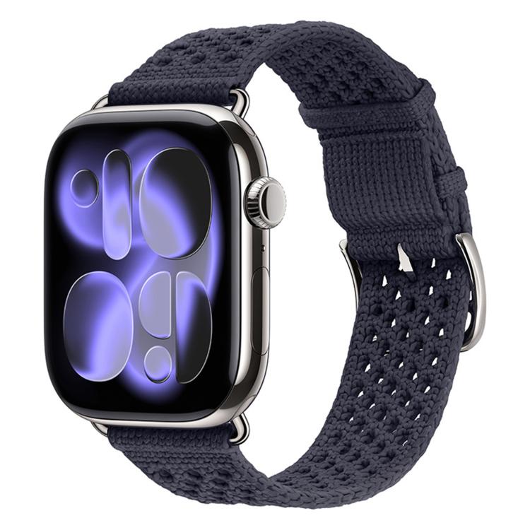 Dây đồng hồ dệt kim họa tiết hở, dành cho Apple Watch 46mm / 49mm / 45mm / 44mm, dành cho Apple Watch 42mm / 41mm / 40mm / 38mm
